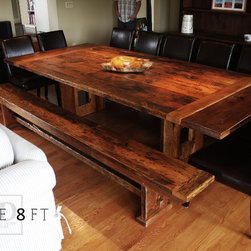 Modern Reclaimed Wood Tables - Products