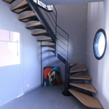 escalier métal