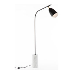 Loren Floor Lamp Black - Floor Lamps