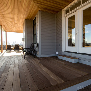 Modern Farmhouse on Golf Course