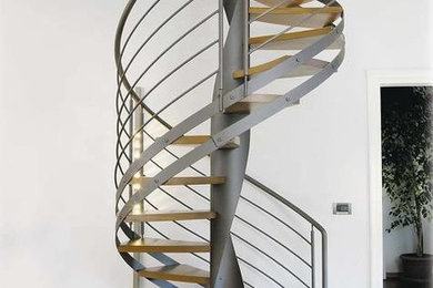 Cette image montre un escalier urbain.
