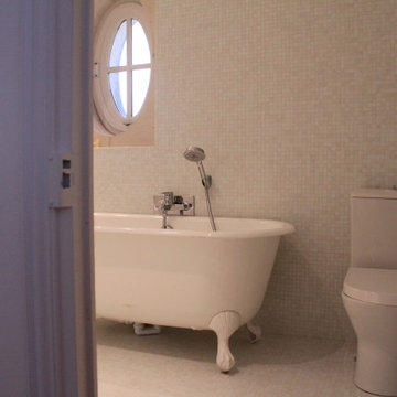 salle de bain rétro et design