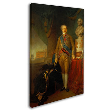 Vladimir Borovikovsky 'Portrait Of Prince Ab Kurakin' Canvas Art, 24 x 16