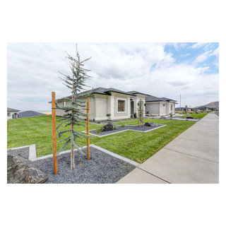 Tempo Side Load - Transitional - Exterior - Seattle - by Prodigy Homes ...