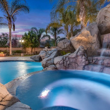 Night View - Orange Oasis
