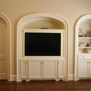 Cabinet Modification- Free Hang Large TV