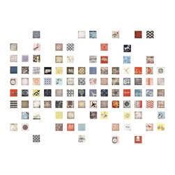 100 painting Gallery installation - Paintings