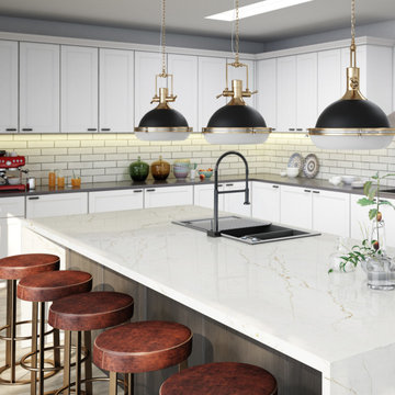 Della Terra® Quartz Kitchen Countertop