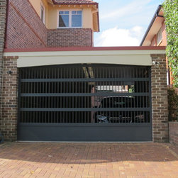 Aluminium Vertical Bar, Sectional Garage Door - Products
