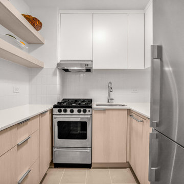 East Village Kitchen & Bathroom Renovation – Space-Smart Modern