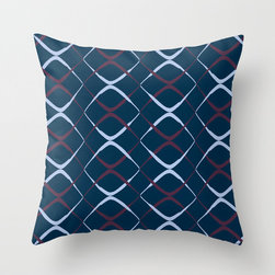 Archie Berry Blue Accent Throw Pillow - Decorative Pillows