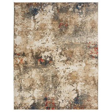 Theory Sand Tones Area Rug, Brown, 9'x12'