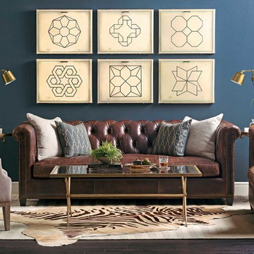Luxe of the Draw - Henry Leather Sofa