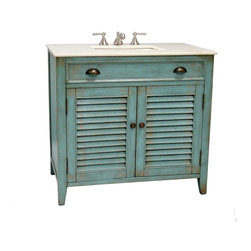 Distressed Bathroom Vanities - Bathroom Vanities And Sink Consoles