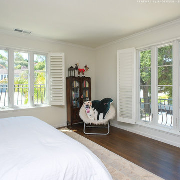 New Windows in Superb Bedroom - Renewal by Andersen San Francisco Bay Area
