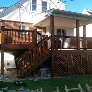 deck staining with ready seal