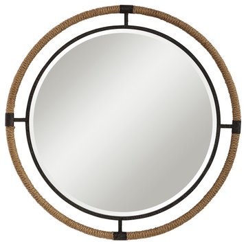 Melville Coastal Round Mirror