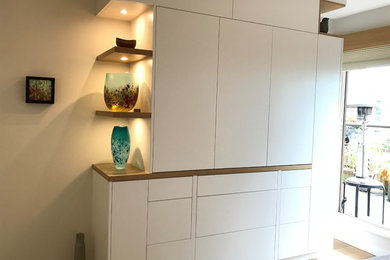 Inspiration for a modern bedroom remodel in Other