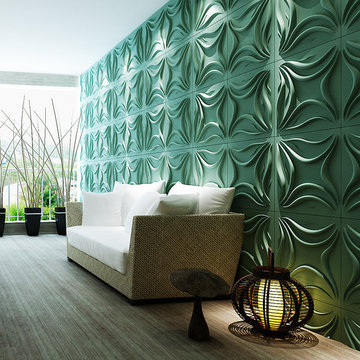 Luxe Living with Bamboo Wall Panel Collection
