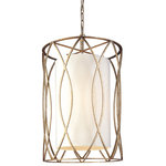 Troy Lighting - Sausalito, Pendant, Silver Gold, 18" - For over 50 years, Troy Lighting has transcended time and redefined handcrafted workmanship with the creation of strikingly eclectic, sophisticated casual lighting fixtures distinguished by their unique human sensibility and characterized by their design and functionality.