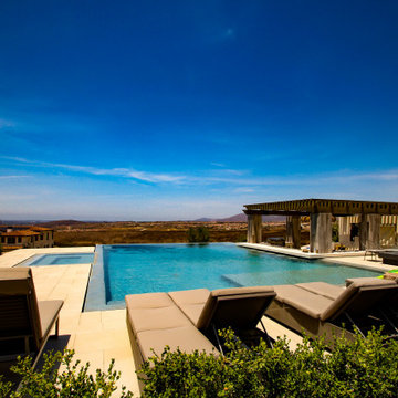 Outdoor Entertainment and Massive Pool