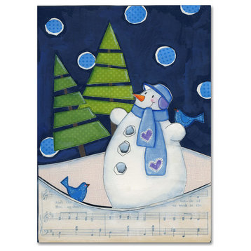 Maureen Lisa Costello 'Midnight Christmas' Canvas Art, 24" x 32"