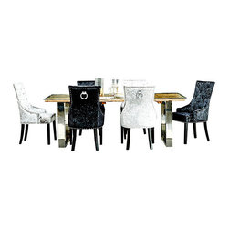 Barker and Stonehouse - Caspian Atlantic Table and Melia Chairs - Muebles de Comedor