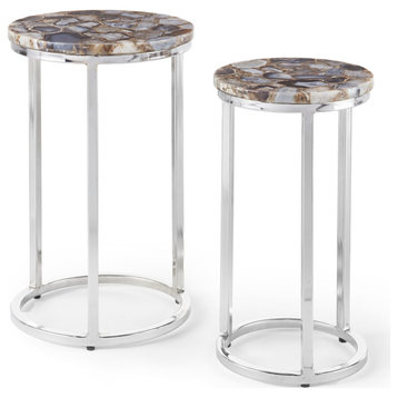 Onyx Agate Top Nesting Table