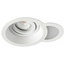 Snowman Recessed Ceiling Light, White, GU10