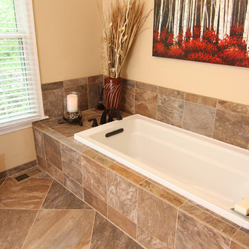 West Windsor, New Jersey Master bathroom