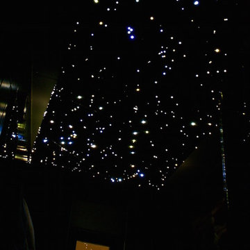Star Ceiling Bathroom with fiber optics and LED lights