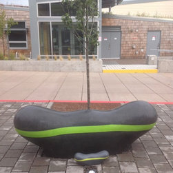 Hillside Terrace Sculptural Concrete Benches - Products