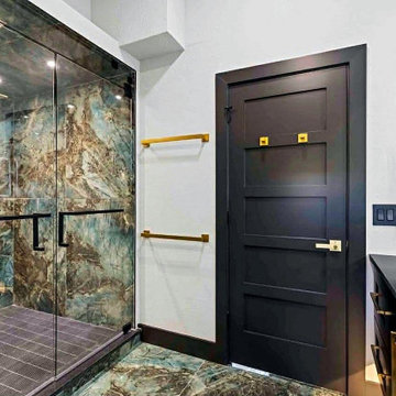 Exotic Quartzite Walk-In Shower | Siesta Key, FL