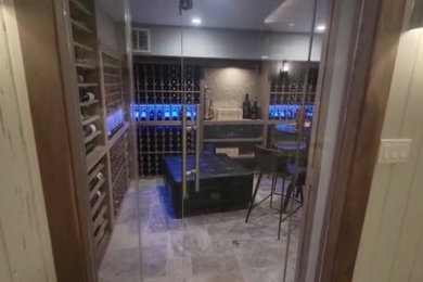 Custom Wine Room & Basement