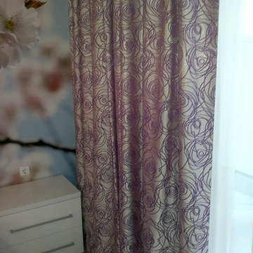 Rénovation d'un studio dans un style romantique