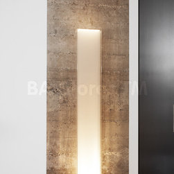 Cortina Floor Lamp with Cast Iron Base - Floor Lamps
