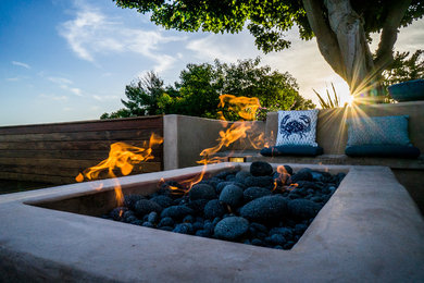 Design ideas for a mediterranean landscaping in San Diego.