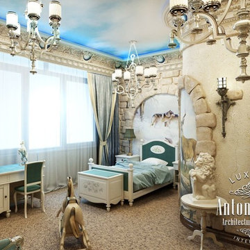 Children's room design. Charming comfort
