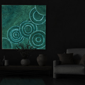 CROP CIRCLES GLOW IN THE DARK