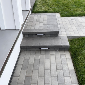 Coastal Paver & Cedar Privacy Fence