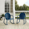Griffith Outdoor Rocking Chairs, Set of 2, Chairs, Navy Gloss