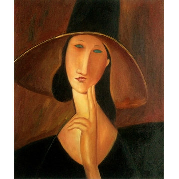 Portrait of Woman in Hat