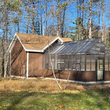 Greenhouse and Garage - Bearsville, NY