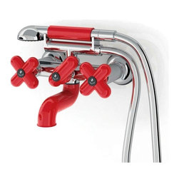 Fantini 515 I Balocchi Wall-Mount Tub Filler with Handshower - Products