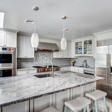 Repose Gray & Silver Creek - Open concept kitchen