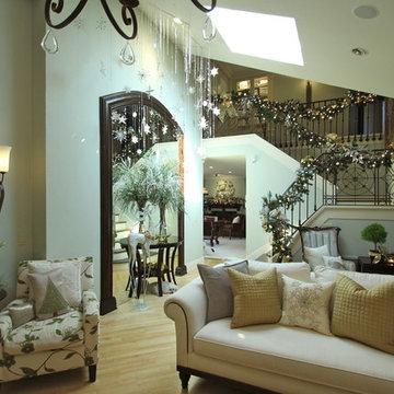 Transitional Living Room