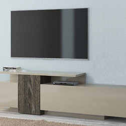 Modern TV Stand Maggie Sand | Made in Italy - $895 - Entertainment Centers And Tv Stands