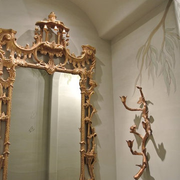 Chinoiserie Powder Bathroom