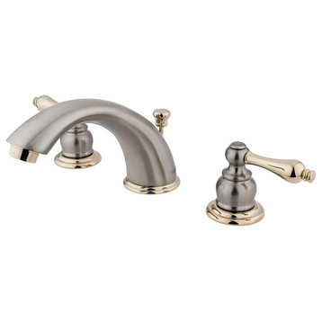 Two Handle 8" to 16" Widespread Lavatory Faucet with Retail Pop-up KB979AL