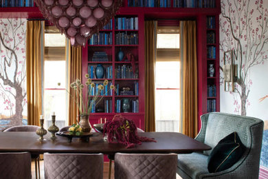 Inspiration for a classic dining room in Denver.